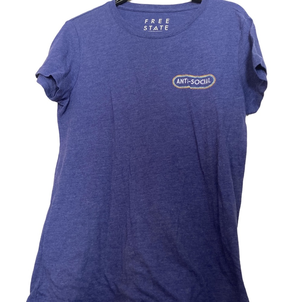 AEROPOSTALE  ANTI SOCIAL GRAPHIC T SHIRT SIZE LARGE